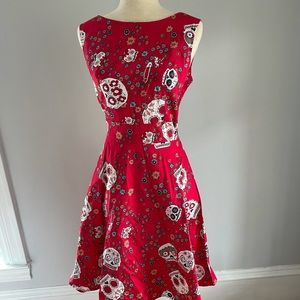 Dio de los muertos inspired dress